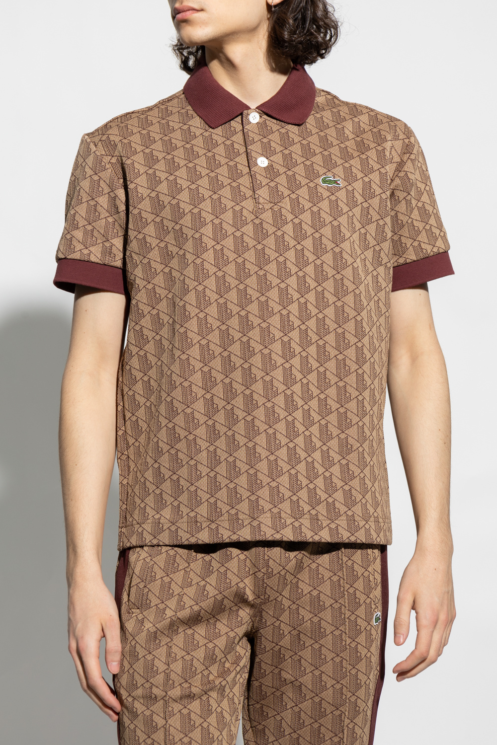 セール商品が満載 Men's Clothing | Lacoste Polo shirt with logo | Яркая トップス